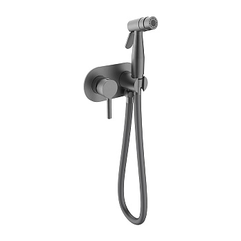 CS5220-9 Смеситель для гигиенического душа встраиваемый Calypso CS5 оружейная сталь (графит)