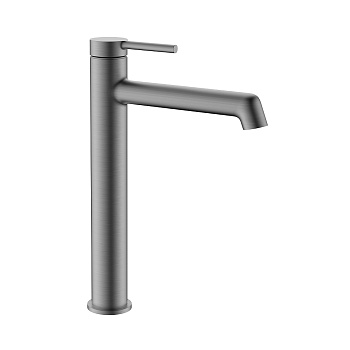 CS1520-9 Смеситель для умывальника высокий Calypso CS1 оружейная сталь (графит)